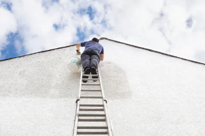 Peinture extérieure à Coise — façades et ravalement